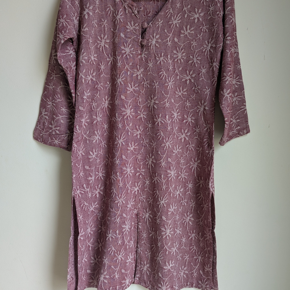 Women's Pink Floral Tunic